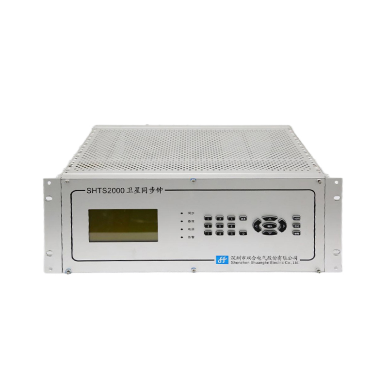 How does a time synchronization device meet the needs of a complex power plant environment?